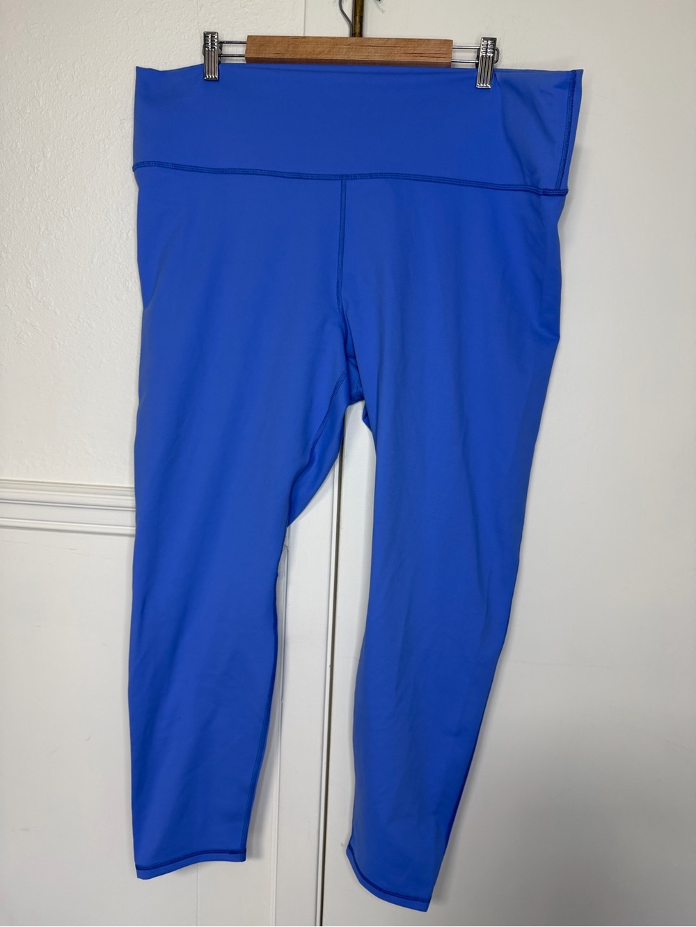 Powerhold by Fabletics Women Bright Blue Athletic Leggings 2X
